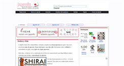 Desktop Screenshot of japones.net.br